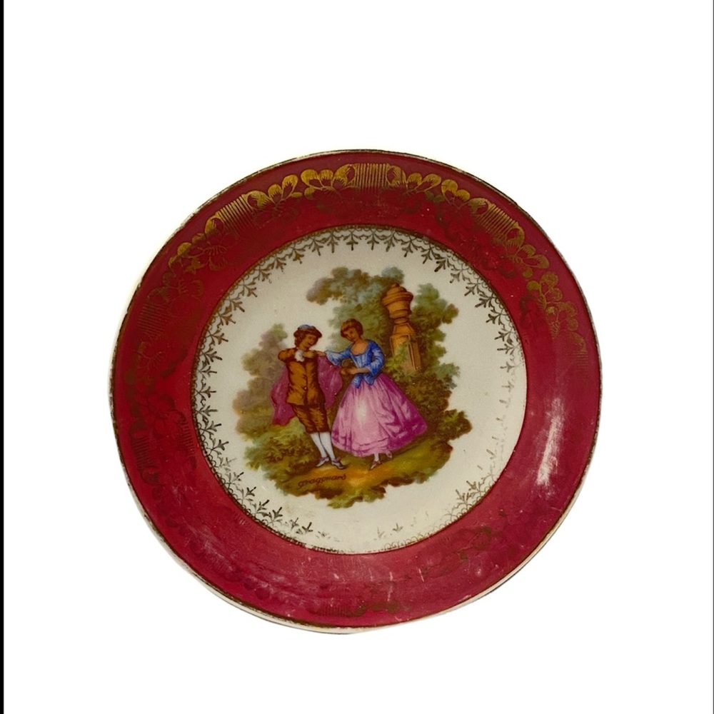 Vintage Limoges Plate Decor